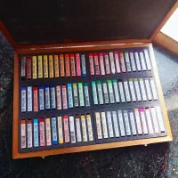 پاستل گچی ۷۲ رنگ گالری soft|لوازم التحریر|گنبد کاووس, |دیوار