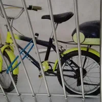 دوچرخه فسفوری رنگ سایز 16|دوچرخه، اسکیت، اسکوتر|ساوه, |دیوار