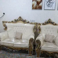 فروش مبل سلطنتی تمیز و نو|مبلمان خانگی و میز عسلی|مسجد سلیمان, |دیوار