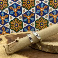 انگشتر نقره طرح وفاداری قابل سایز با ارسال رایگان|جواهرات|مشهد, پایین خیابان|دیوار