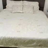 روتختی حریر ساتن گلدوزی شده