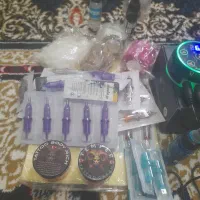 دستگاه تاتو بدن باتمامی لوازم نو