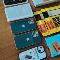 گلس و قاب آیفون ۱۳ مینی|لوازم جانبی موبایل و تبلت|تهران, جی|دیوار