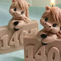 ۸ مدل شمع نوروزی به همراه یک گیفت