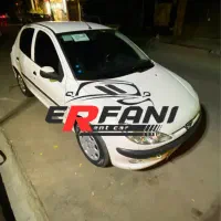 اجاره خودرو ۲۰۶ سفید