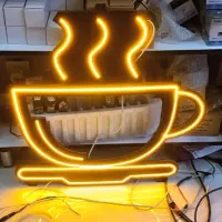 تابلوسازی برش لیزر تابلو ال ای دی نئون چلنیوم