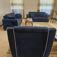 مبل راحتی 8 نفره و چند قلم دیگر