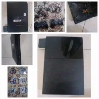 PS2با دو دسته سالم،همراه ۳ CDبازی
