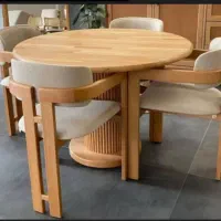 فروش ویژه میز ناهارخوری برند پویا چوب|میز و صندلی غذاخوری|تهران, باغ فیض|دیوار