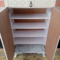 جا کفشی چوبی|جاکفشی، کمد، دراور|قم, شاه ابراهیم|دیوار