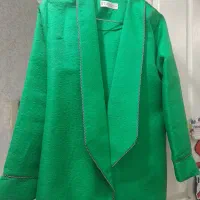 کت سبز رنگ کاملا نو