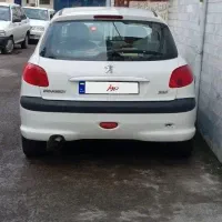 206 سفید مدل ۹۶|خودرو سواری و وانت|رشت, نیکمرام|دیوار