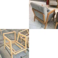 کلاف صندلی مینیمال مبل راحتی|مبلمان خانگی و میز عسلی|تهران, خلازیر|دیوار