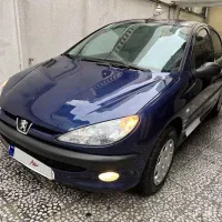 پژو ۲۰۶ تیپ ۲ مدل ۹۹ بیرنگ آبی