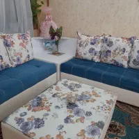 مبل ۶ نفره همراه میز|مبلمان خانگی و میز عسلی|مشهد, سید رضی|دیوار