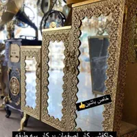 جاکفشی جانمازی برنجی آلیاژی برنزی کنارسالنی|جاکفشی، کمد، دراور|مشهد, طلاب|دیوار