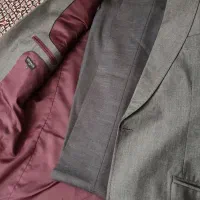کت وشلوار سایز ۵۲  در رنگ خاکستری