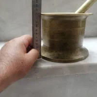 هاونگ برنجی قدیمی سایز بزرگ 7 کیلو و نیم|ظروف پختوپز|شیراز, شهرک فرهنگیان|دیوار