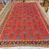 قالی حدود ۵متری دستباف نقشه افشان سنقر