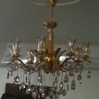 لوستر 8 شعله تمام کریستال