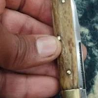 چاقو کهنه دسته شاخ