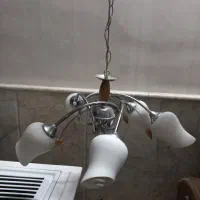لوستر ۵ شعله|لوستر و چراغ آویز|مشهد, گاز|دیوار