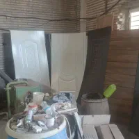 گروه تولیدی درب اتاق باچهارچوب و لنگه اتاقی وضداب|مصالح و تجهیزات ساختمان|باسمنج, |دیوار