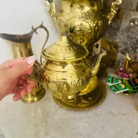 سماور برنجی|سماور، چای‌ساز، قهوه‌ساز|مشهد, سجاد شهر|دیوار