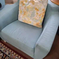 مبل تختخوابشو ۵ نفره فیروزه ای|مبلمان خانگی و میز عسلی|محمودآباد, |دیوار