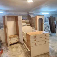 تخت کمدنوزاد مدل کرکره ای