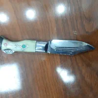 چاقوی بابا 18سانتی تیغه فولادی|کلکسیون اشیاء عتیقه|عجب شیر, |دیوار