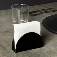 جای دستمال کاغذی رومیزی کافه و رستوران مدل هلالی