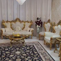 مبل سلطنتی مبلمان استیل ۹نفره چوب اصلی|مبلمان خانگی و میز عسلی|مشهد, بلال|دیوار