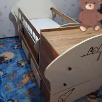 فروش سرویس تخت و کمد نوزاد و کودک و نوجوان|تخت و سرویس خواب|شیراز, فرگاز|دیوار