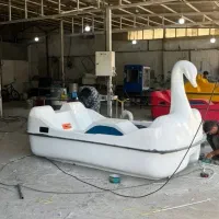 انواع قایق فایبرگلاس پارو دار پدال دار سایه بان