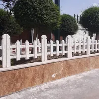 نرده سنگی دورباغچه طرح چوب|مصالح و تجهیزات ساختمان|آستانه اشرفیه, |دیوار