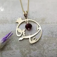 ساخت پلاک سفارسی طلا روز مادر و شب یلدا|جواهرات|قم, ارم|دیوار