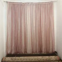 دو عدد پرده اتاق خواب