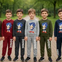 عمده جینی - ست پسرانه ۶ شماره SONIC|کفش و لباس بچه|رشت, بازار|دیوار