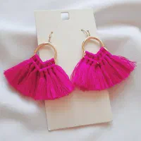 گوشواره سرخابی (ارغوانی)