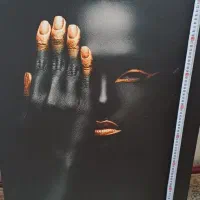تابلو بوم دختر سیاه پوست