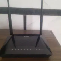 مودم دی لینک دو انتن در حد نو