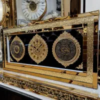 فروش تابلو ساعت دار مدرن مذهبی|تابلو، نقاشی، عکس|تهران, شهرک ولیعصر جنوبی|دیوار