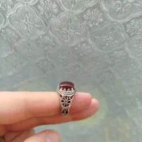 انگشتر عقیق سرخ