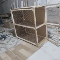 قفس دو طبقه هر طبقه بزرگ برای هر نوع پرنده|لوازم جانبی حیوانات|بم, |دیوار