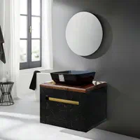 روشویی کمدی رویه چوب 0030کارخانه