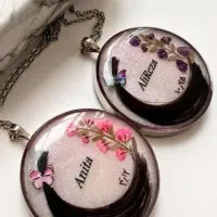 ساخت لوازم رزینی تسبیح آویز گردنبند حرارتی دستکلید