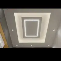 سفید کاری گچ خاک ابزار نور مخفی خرده کاری|خدمات پیشه و مهارت|آبیک, |دیوار