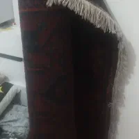 دوعددفرش دست بافت کاملا سنتی باطرحی قشنگ