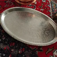 سینی مسی وچراغ قدیمی|لامپ و چراغ|مراغه, |دیوار